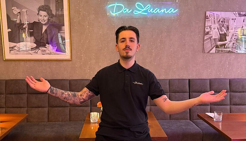 Kelvin Karaca von der &Ouml;hringer Pizzeria Da Luana ist entt&auml;uscht von der Leistung der italienischen Nationalmannschaft.