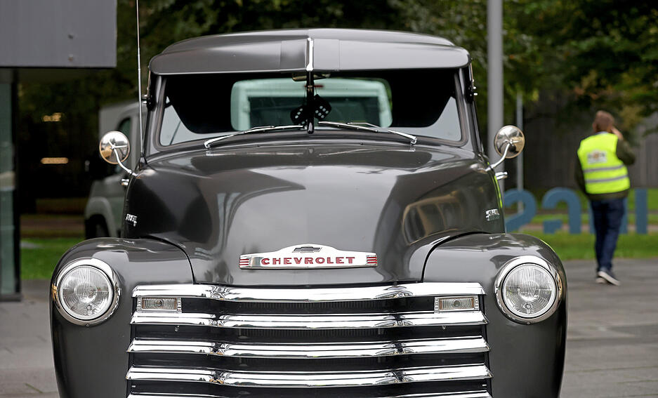 Oldtimer bei Benefiz-Rallye des Rotary Clubs Heilbronn-Unterland.