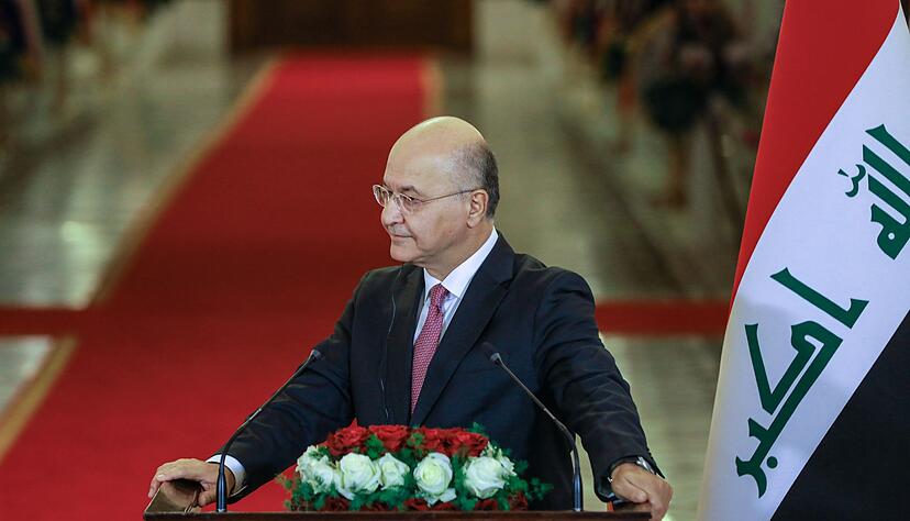 Iraks Ex-Pr&auml;sident Barham Salih ist zum Hohen Kommissar der Vereinten Nationen f&uuml;r Fl&uuml;chtlinge (UNHCR) ernannt worden. (Archivbild)