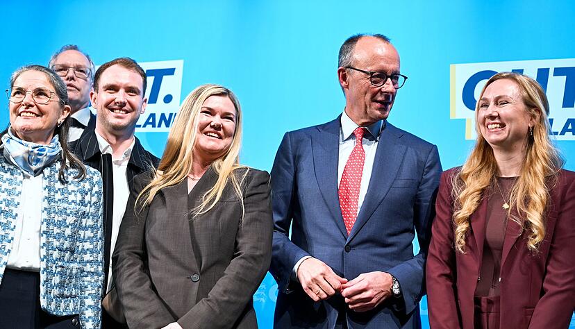 Um den Wahlkampf von CDU-Spitzenkandidat Manuel Hagel zu unterst&uuml;tzen, kam Bundeskanzler Friedrich Merz (CDU) in den S&uuml;dwesten. (Archivbild)