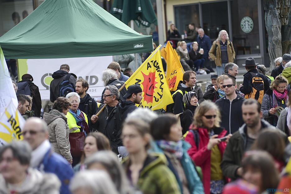 Kundgebung gegen Castortransport auf dem Neckar | 04.03.
