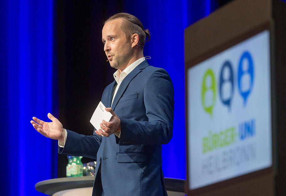 Bei der Bürger-Uni sprechen namhafte Referenten auf dem Bildungscampus Heilbronn. Am 25. Juni war der Klimaforscher Mojib Latif zu Gast.