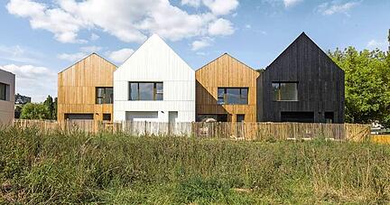 Holz ist für Christoph Herzog der Baustoff der Zukunft. Es wachse nach und könne bei einem Abriss oder Umbau sehr gut wiederverwendet werden.