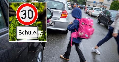 Zur Sicherheit der Schüler führte die Polizei verstärkt Kontrollen durch.