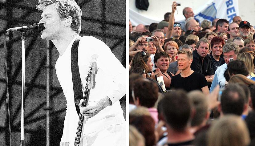 Zusammengestellt von Archiv und Dokumentation der Heilbronner Stimme - Bryan Adams ist seit Jahrzehnten ein Star. Seine Konzerte haben ihn schon häufiger in die Region Heilbronn geführt. 2025 wird Bryan Adams bei Würth-Open-Air in Künzelsau auftreten.