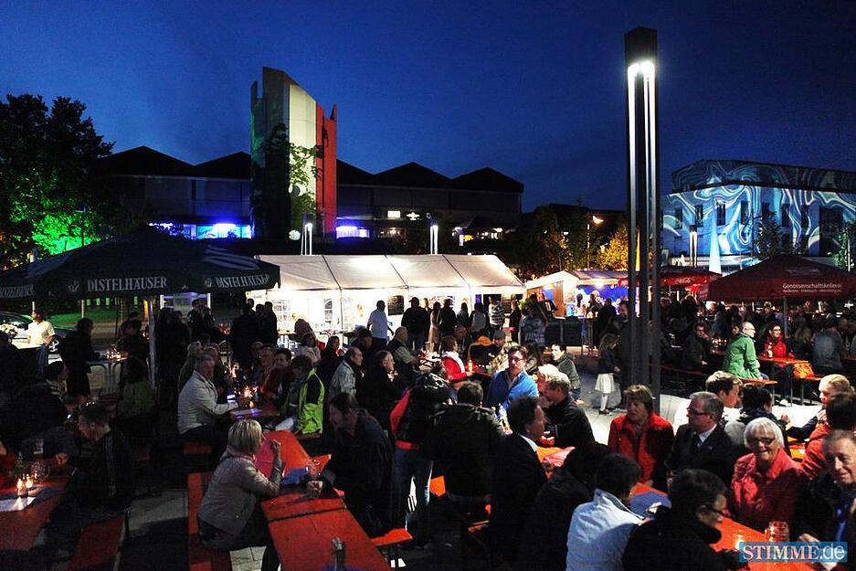 Das Blaue Fest, 25-j&auml;hrige St&auml;dtepartnerschaft Bad Friedrichshall mit St. Jean Le Blanc