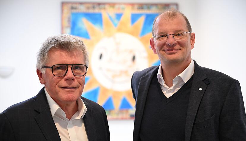 Das Merkur-F&uuml;hrungsduo: Firmenchef Lars Felderhoff (rechts) und Vizechef Manfred Stoffers (links).