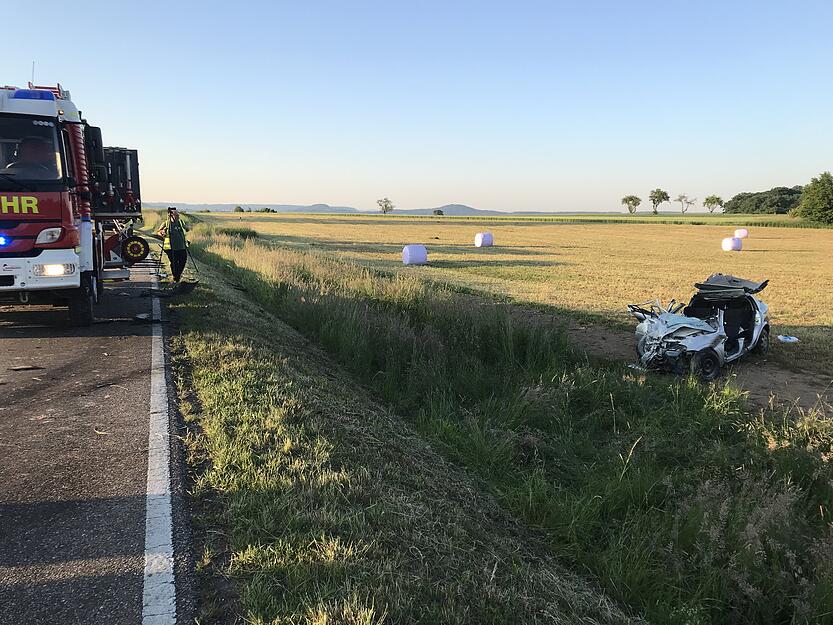 Unfall bei Untergruppenbach
