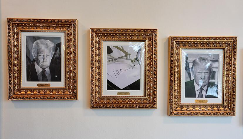 Die neue Pr&auml;sidenten-Galerie ist enth&uuml;llt worden.