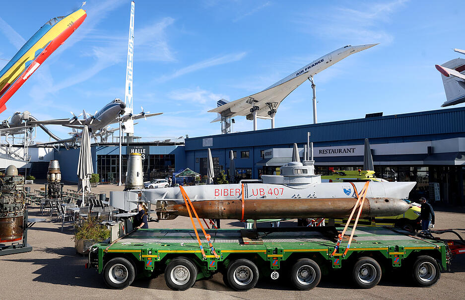 Ein ausgeliehenes kleines U-Boot aus Speyer. Ein ausgeliehenes kleines U-Boot aus Speyer.