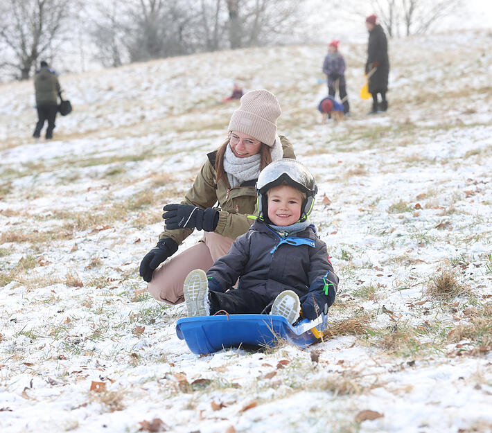 Der Stocksberg gilt als einer der bekanntesten Rodelh&auml;nge der Region.