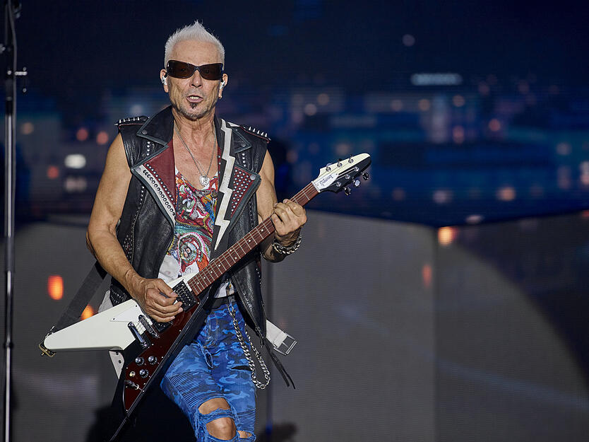 Scorpions live in Ludwigsburg