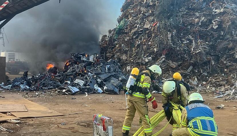 Die Feuerwehr ist am Dienstagabend zu einem Brand ausgerückt.