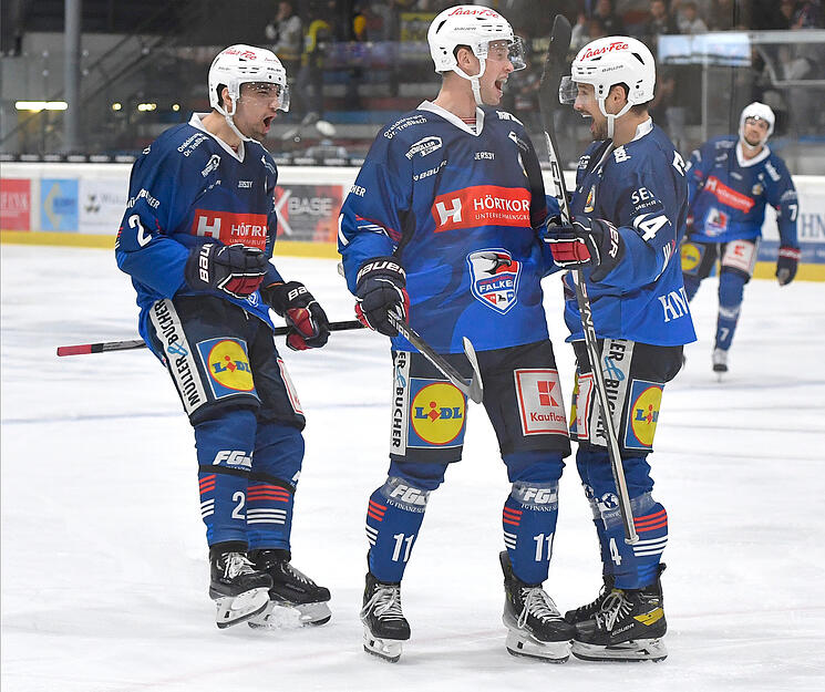 Saisonauftakt Eishockey-Oberliga: Heilbronner Falken – EV Füssen