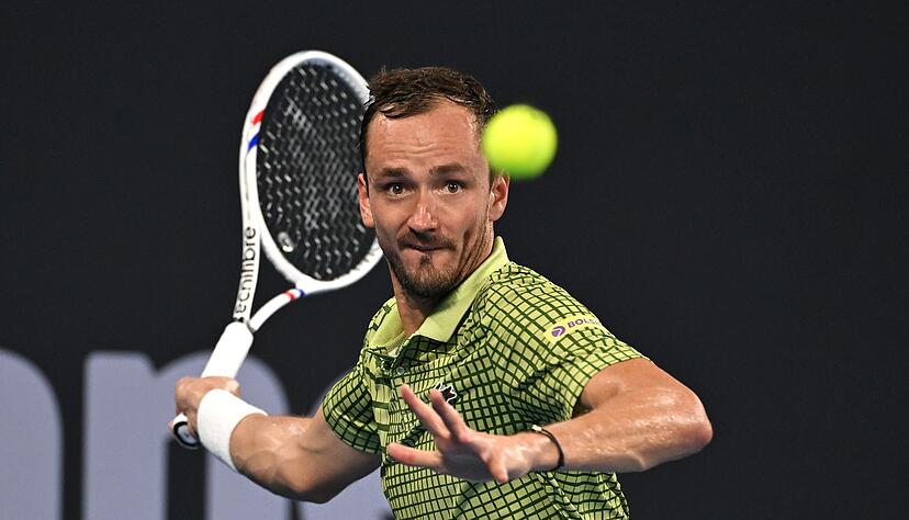 Der Russe Daniil Medwedew kommt mit viel Selbstvertrauen nach Melbourne.