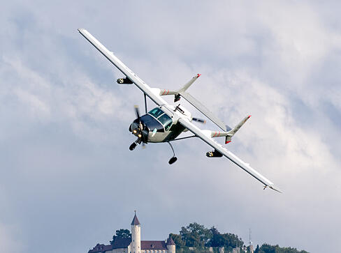 Beim Oldtimer-Fliegertreffen in Kirchheim unter Teck kamen Fans der Szene voll auf ihre Kosten.