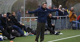 Trainer Manuel Fischer sieht bei seinem VfR Heilbronn vieles im Argen liegen.