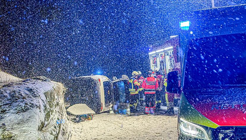Das Wetter beeintr&auml;chtigt den Verkehr.