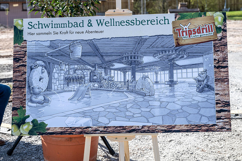 Insgesamt erweitern die Erlebnispark-Betreiber das Areal vor dem Naturpark um drei Gebäude auf rund 10.000 Quadratmetern.