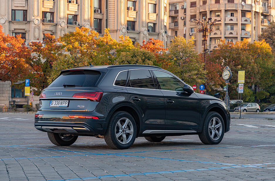 Im Audi Q5 ist ebenfalls das sogenannte Keyless-Go-System verbaut. Der Hersteller bestätigt nicht, dass Fahrzeuge mit diesem System häufiger von Diebstählen betroffen sind.