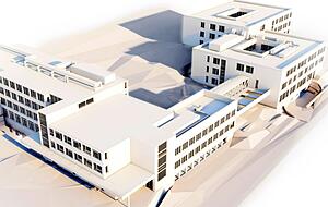 Kurze Wege wollen Lehrer, Eltern und Schüler. Deshalb sind die Fachräume an der linken Peripherie. Niedrige Klassenstufen müssen nur für wenige Stunden dort hin. Foto: privat Kurze Wege wollen Lehrer, Eltern und Schüler. Deshalb sind die Fachräume an der linken Peripherie. Niedrige Klassenstufen müssen nur für wenige Stunden dort hin. Foto: privat