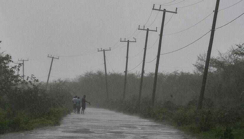 Tausende Menschen waren ohne Strom.