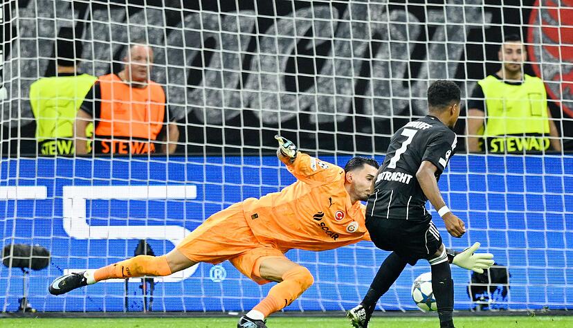 Setzte den Schlusspunkt beim Sieg gegen Galatasaray Istanbul: Ansgar Knauff.