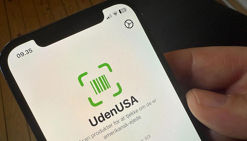 Boykott per Barcode: Eine App zeigt Dänen, welche Produkte im Supermarkt aus den USA kommen. Boykott per Barcode: Eine App zeigt Dänen, welche Produkte im Supermarkt aus den USA kommen.