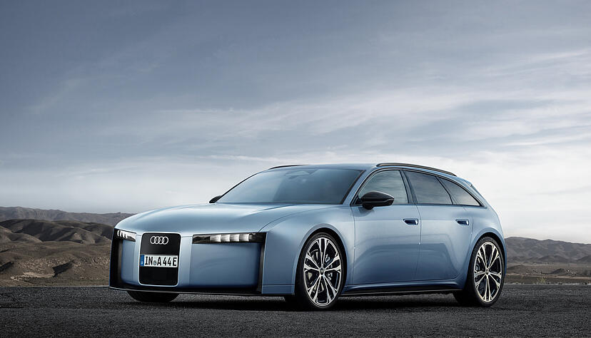 So k&ouml;nnte der neue Audi A4 Avant E-Tron aussehen. Das E-Auto mit der Rivian-Software wird 2028 vorgestellt und in Ingolstadt gebaut.