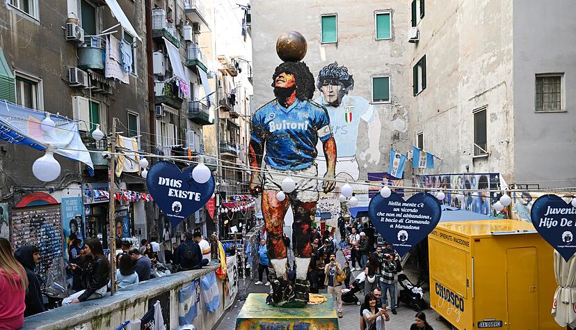 Neapel gestaltet Madonna-Gedenkst&auml;tte um (Foto-Archiv).