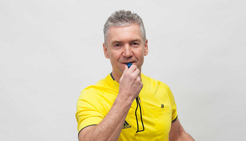 Harald Pfeifer (56) aus Heilbronn ist Polizist und Schiedsrichter. Foto: privat