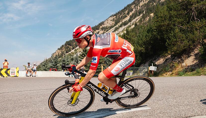 Bleibt bei der Vuelta an der Spitze: Jonas Vingegard.