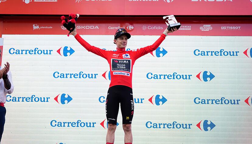 Beliebt Gesamtführender der Vuelta: Jonas Vingegaard