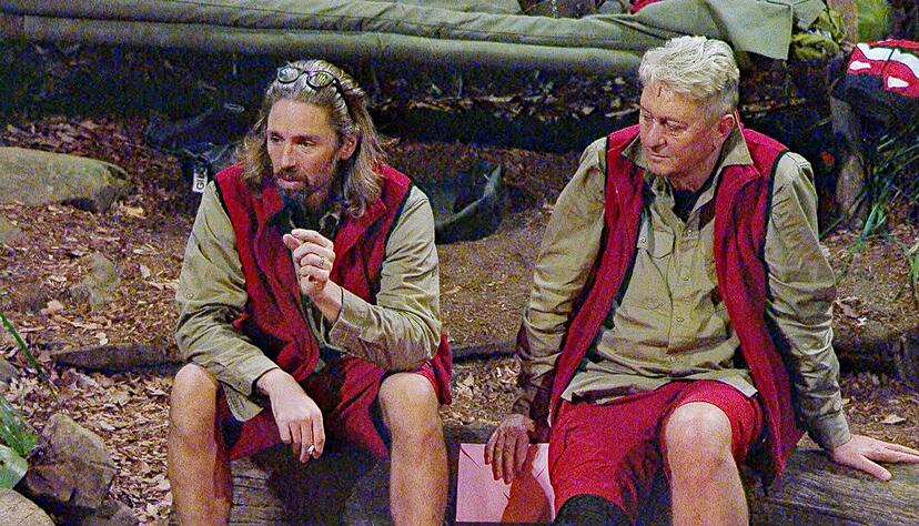 Gil und Hubert kämpfen um die Dschungelkrone. (Handout) Gil und Hubert kämpfen um die Dschungelkrone. (Handout)