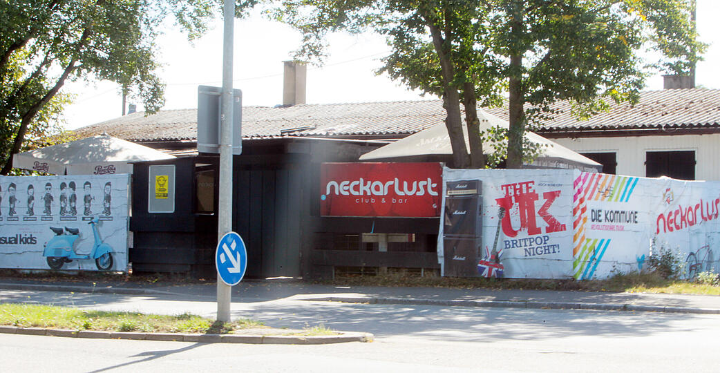 Das Foto der Neckarlust in der Kalistraße 5 entstand rund ein Jahr vor dem Abriss.