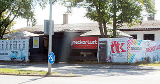 Das Foto der Neckarlust in der Kalistraße 5 entstand rund ein Jahr vor dem Abriss.