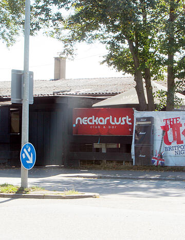 Das Foto der Neckarlust in der Kalistraße 5 entstand rund ein Jahr vor dem Abriss.