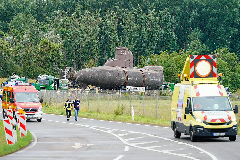 Der Schwertransport hat am Sonntag, 30. Juni, begonnen.