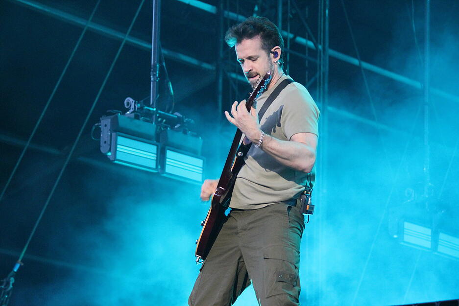 Linkin Park spielt neue Songs, aber auch Klassiker wie „In The End“ oder „Numb“.