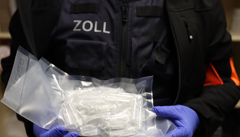 Die Ermittler stellten Kokain sicher.