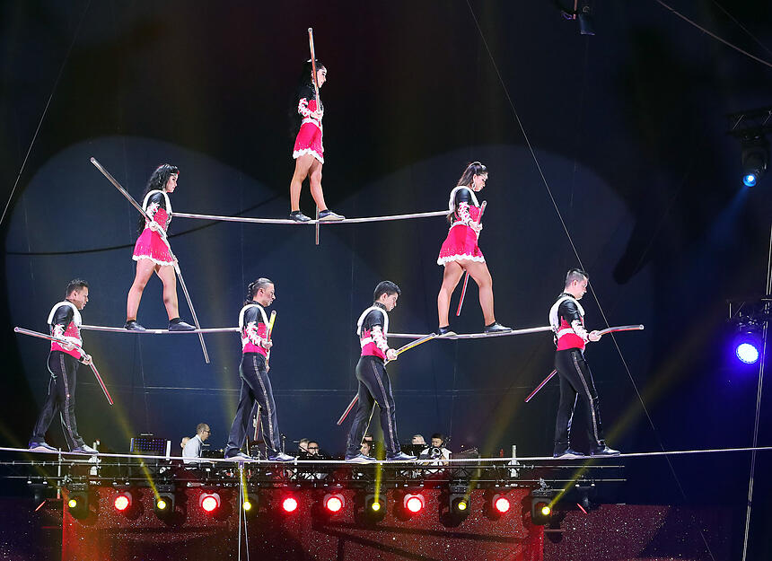 Premiere Heilbronner Weihnachtszirkus