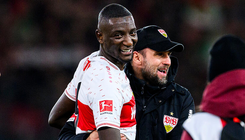 Serhou Guirassy wird den VfB Stuttgart in Richtung Borussia Dortmund verlassen. Serhou Guirassy wird den VfB Stuttgart in Richtung Borussia Dortmund verlassen.