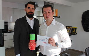 Stefan Koch (links) und Markus Zipper vom Pflegedienst Prolog.
Foto: Adrian Hoffmann Stefan Koch (links) und Markus Zipper vom Pflegedienst Prolog.
Foto: Adrian Hoffmann