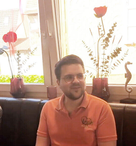 Jan Keppler ist einer der drei Juniorchefs der B&auml;ckerei Keppler.