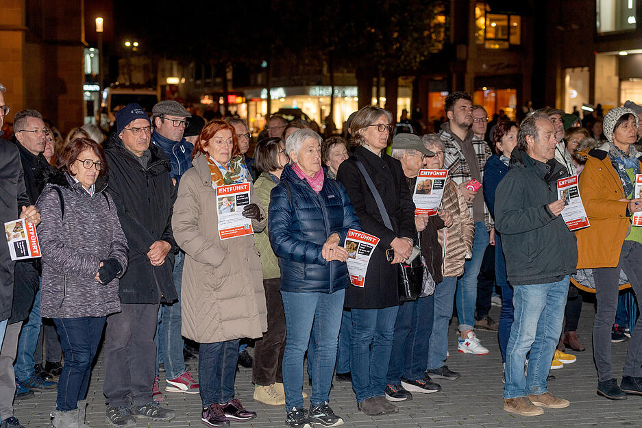 Kundgebung gegen Antisemitismus in Heilbronn