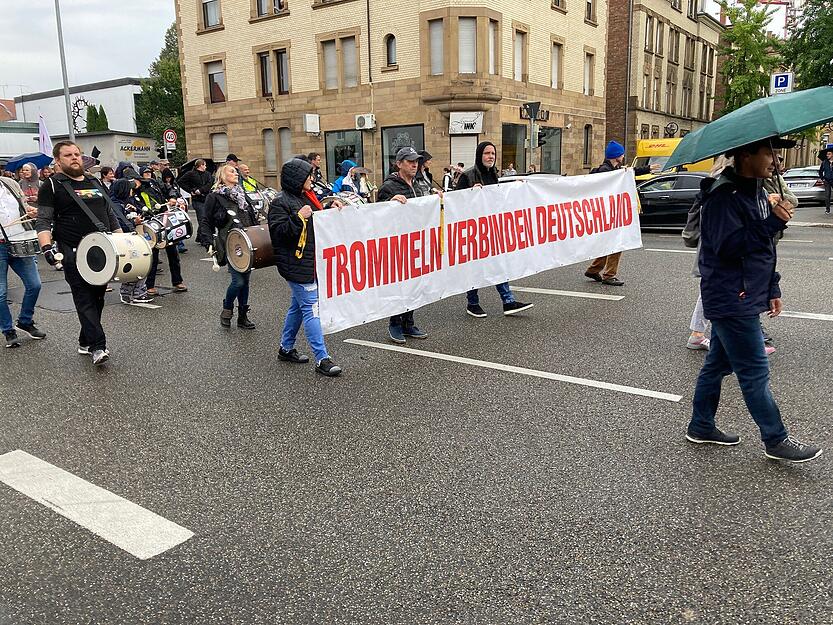 Protestkundgebung in Heilbronn