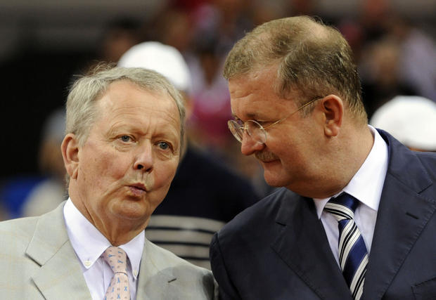 Wiedeking mit dem Porsche-Aufsichtsratsvorsitzenden Wolfgang Porsche.