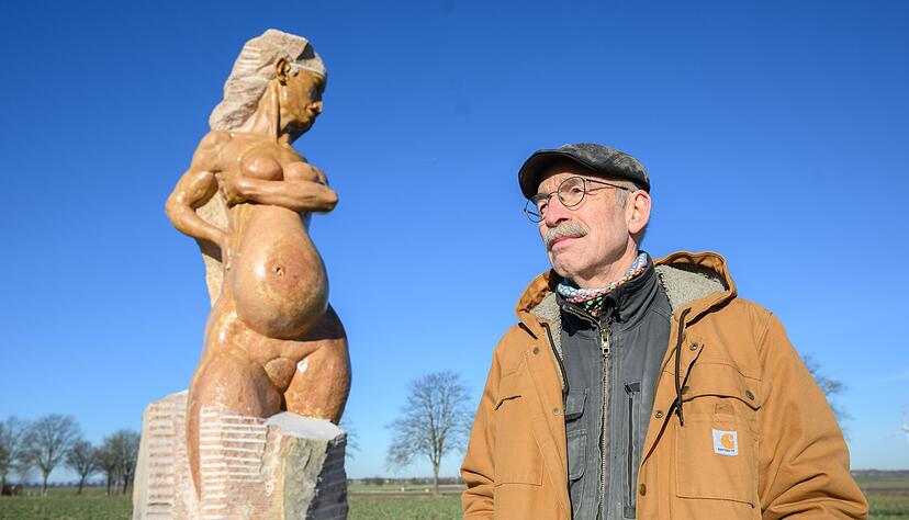 Der K&uuml;nstler will die Interpretation seines Werkes anderen &uuml;berlassen.