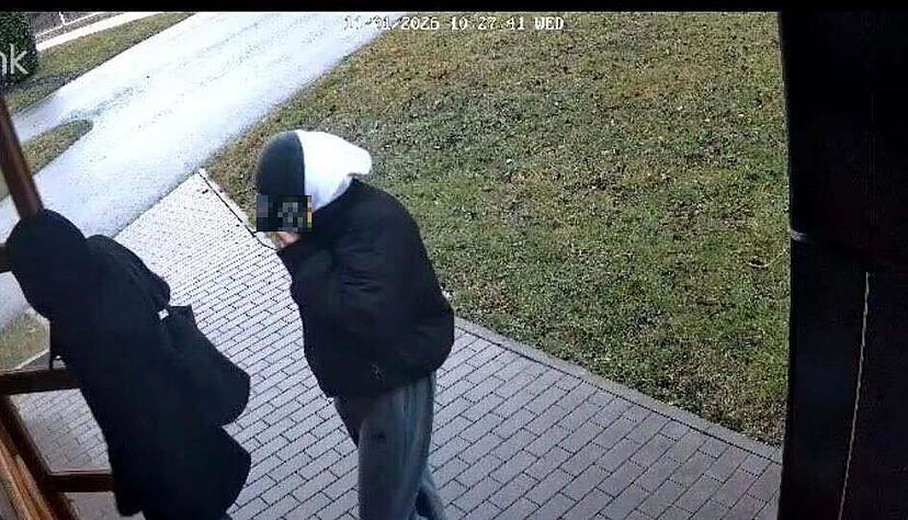 Die Hofladen-Diebe in Bad Rappenau, von der &Uuml;berwachungskamera aufgezeichnet.