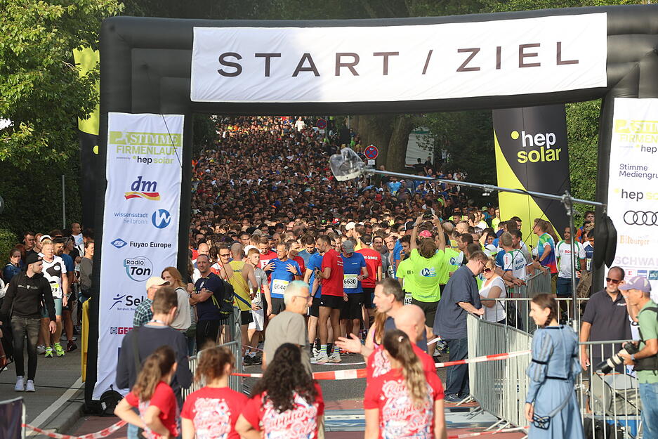 Vor den Sportlern lag eine 5,6-Kilometer-Strecke.
